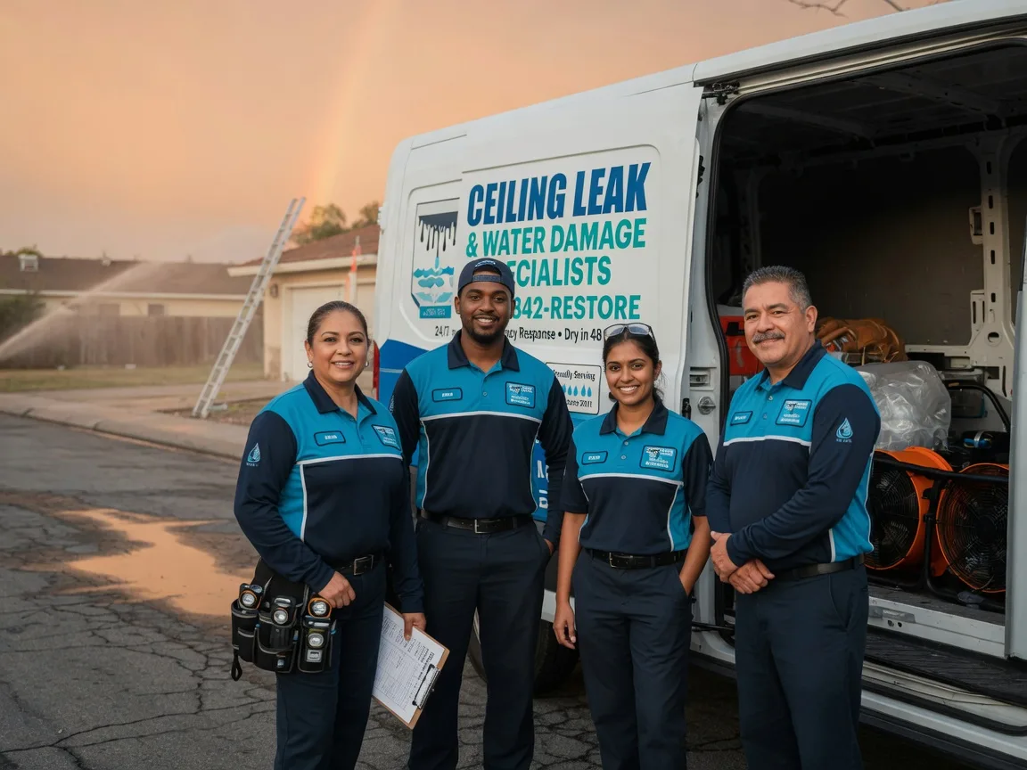 Ceiling Leak Cleanup company in Young America, IN